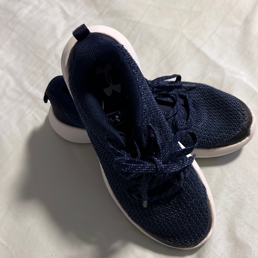 Under Armor blue sneakers